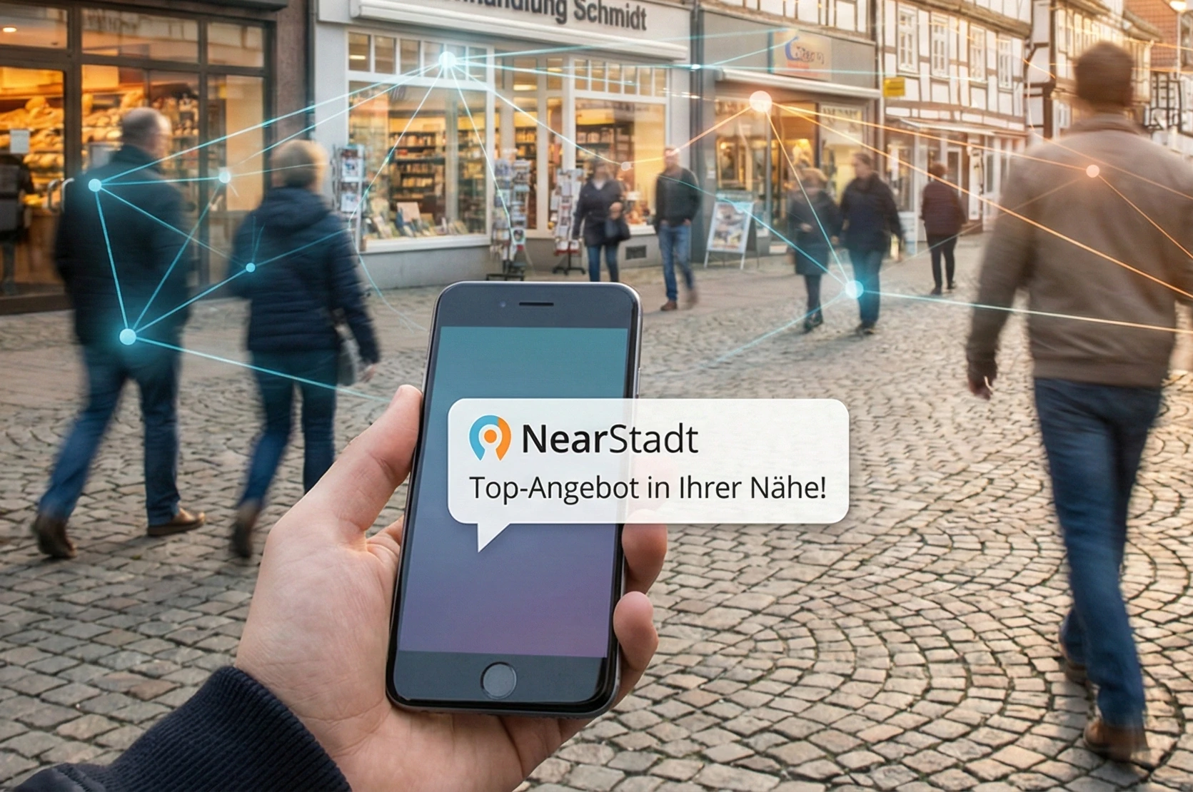 Vernetzung der Innenstadt durch NearStadt